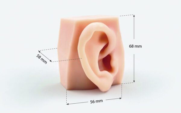 Simulador de oído externo