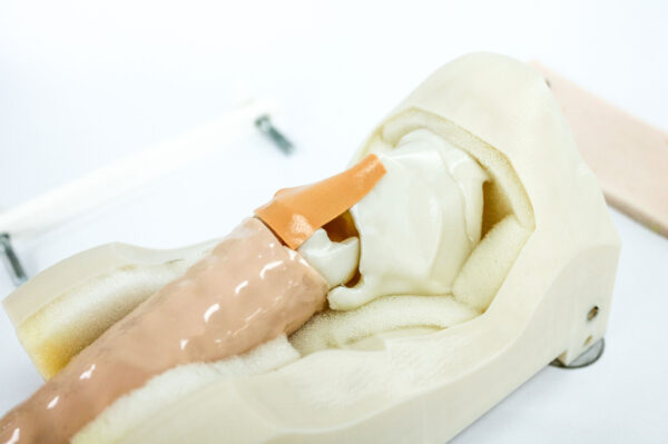 Simulador de cricotiroidotomía avanzado